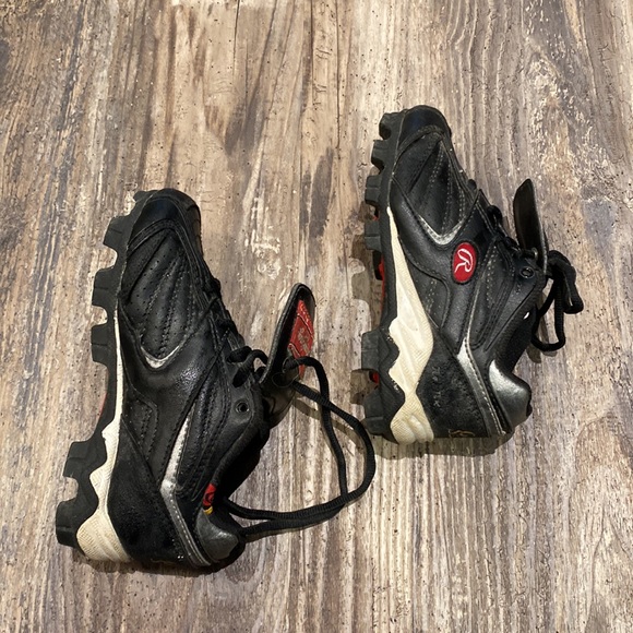 ❌SOLD❌ Rawlings Baseball Football cleats size 11Y - Picture 4 of 8